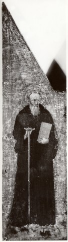 Anonimo — Maestro delle Immagini domenicane - sec. XIV - Sant'Antonio Abate — particolare